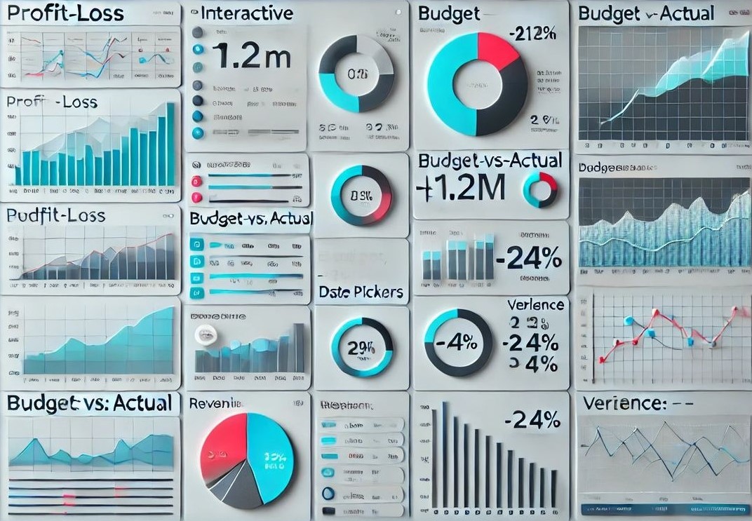 Financial Reporting Dashbaord